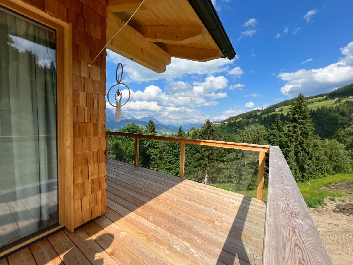 Hoeflehner Premium Eco Lodge Haus im Ennstal Dış mekan fotoğraf